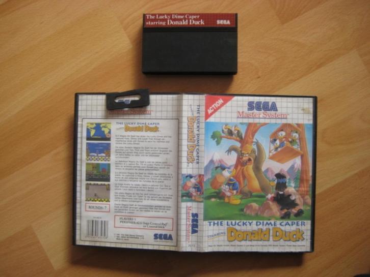 Donald Duck Sega Mastersystem Master System, Spelcomputers en Games, Games | Sega, Master System, Platform, 1 speler, Vanaf 7 jaar