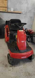 Benzine Zitmaaier + Grasmaaier + Veegmachine, Ophalen of Verzenden, Gebruikt, 50 cm of meer