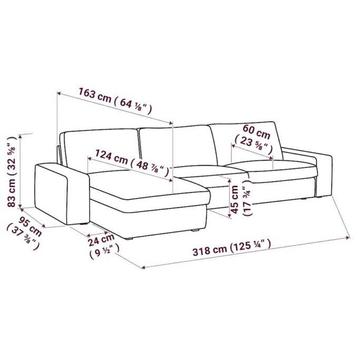Kivik 3 zits bank IKEA - afbeelding 6