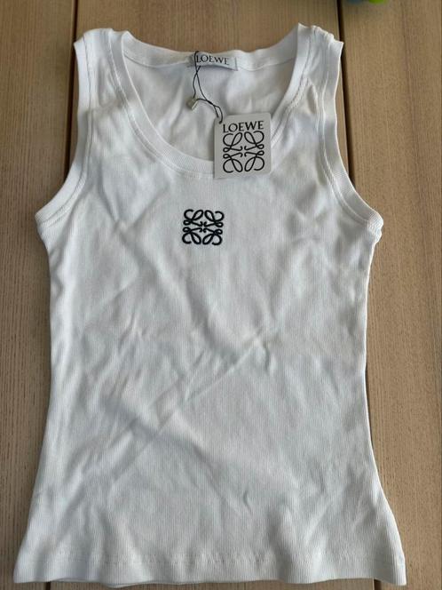 Loewe Topje, Kleding | Dames, Tops, Nieuw, Maat 36 (S), Wit, Zonder mouw, Ophalen of Verzenden