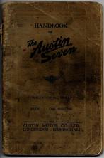 Austin Seven manual handboek 1935, Ophalen of Verzenden