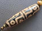 D35 Dzi - Tibetan magical handmade old Agate 12 eye dzi, Ophalen of Verzenden