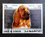 Umm al Qiwain - hond - Bloedhond - 75 Dirham, Dier of Natuur, Ophalen, Gestempeld