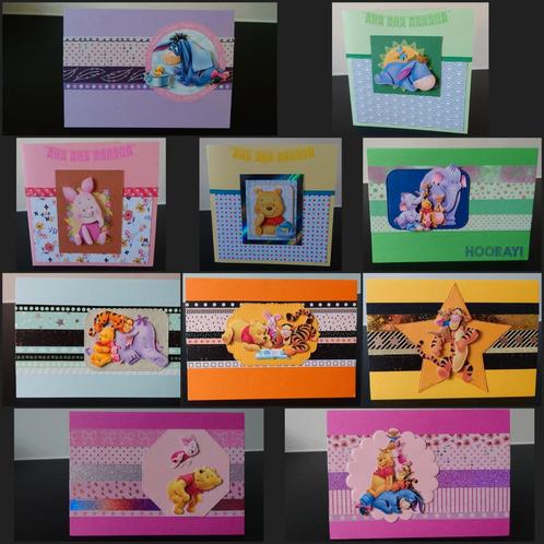 Disney Winnie de Poeh wenskaarten wenskaart kaarten kaart, Verzamelen, Disney, Nieuw, Winnie de Poeh of vrienden, Ophalen of Verzenden