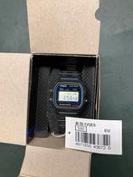 Casio Zwart Horloge - Nieuw in Doos!, Casio computer, Zwart, Nieuw, Ophalen of Verzenden