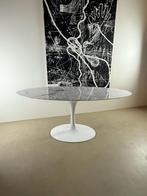 Design eettafel ovaal 180x90 cm carrara marmer, 150 tot 200 cm, Vier personen, Ovaal, Nieuw