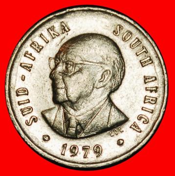 Ⰶ PRESIDENCY 1975-1978: SOUTH AFRICA 5 CENTS 1979 CRANE! beschikbaar voor biedingen