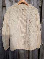 ARAN - IERS Cairagg Donn - Trui dames - Handgebreid - S/M, Kleding | Dames, Ophalen of Verzenden, Zo goed als nieuw, Maat 38/40 (M)