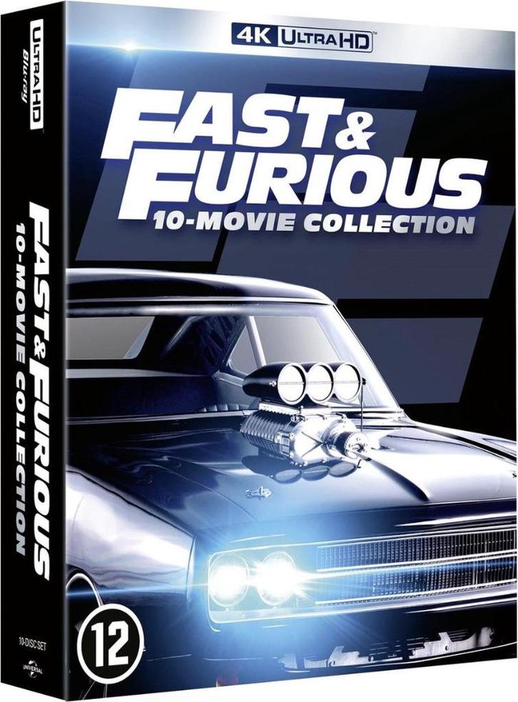 Fast & Furious 1 - 10 4K Ultra HD Blu-ray, Nieuw. Geseald., Cd's en Dvd's, Blu-ray, Nieuw in verpakking, Actie, Boxset, Ophalen of Verzenden