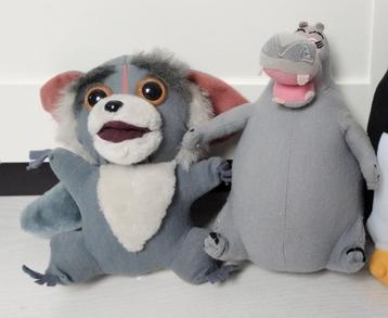Knuffels Madagaskar Nijlpaard Gloria/Zebra Marty/Aap Maurice beschikbaar voor biedingen