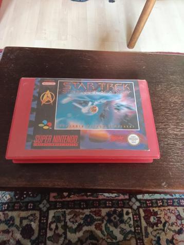 Star Trek Starfleet Academy voor de SNES (ex verhuur) beschikbaar voor biedingen