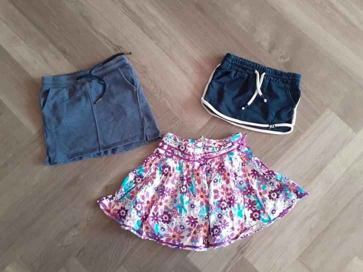 Set Rokjes 3x, Maat 110, Kinderen en Baby's, Kinderkleding | Maat 110, Gebruikt, Meisje, Jurk of Rok, Ophalen of Verzenden