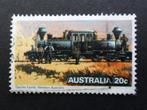 Australië - trein - locomotief - 20c, Postzegels en Munten, Treinen, Ophalen, Gestempeld