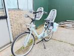 Gazelle Bloom met 2 kinderzitje, Fietsen en Brommers, Fietsen | Dames | Moederfietsen, Ophalen, Gebruikt, Versnellingen, 50 tot 53 cm