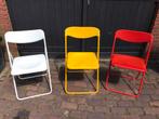 Ikea klapstoelen niels gammelgaard, Huis en Inrichting, Stoelen, Ophalen, Zo goed als nieuw, Wit, Twee