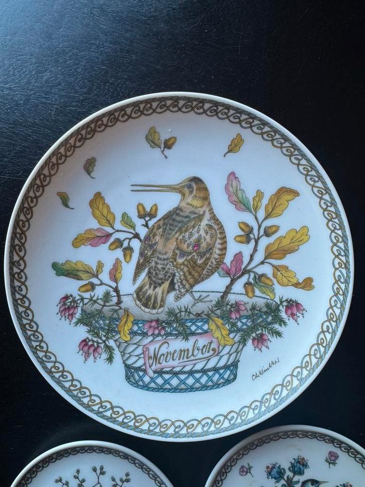 6 Hutschenreuther porseleinen borden., Antiek en Kunst, Antiek | Porselein, Ophalen of Verzenden