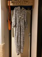 Carnaval Onesie - Zebra Print, Ophalen, Gedragen, Maat 42/44 (L), Grijs