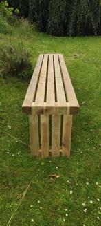Modern design tuinbanken, handmade  massief geïmpregneerd, Ophalen of Verzenden, Nieuw, Hout