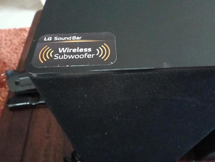 LG DSP11RA Dolby Atmos surround set  soundbar.sub.rears, Audio, Tv en Foto, Soundbars, Zo goed als nieuw, Bluetooth, Met externe subwoofer