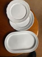 dekschalen voor een mooie gedekte tafel, Verzenden, Effen, Porselein, Schaal of Schalen