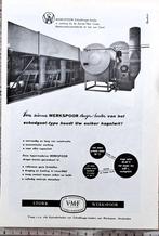 Amsterdam 1957; reclame Stork Werkspoor en Tevema-veren, Verzenden, 1940 tot 1960, Gebruikt, Overige onderwerpen