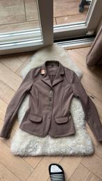 Beige getailleerd wedstrijdjasje 10-14jaar, Dieren en Toebehoren, Paardrijkleding, Ophalen of Verzenden, Zo goed als nieuw, Dressuur