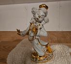 Capodimonte porselein clown met swarovski steentjes, Ophalen of Verzenden, Zo goed als nieuw, Figuurtje