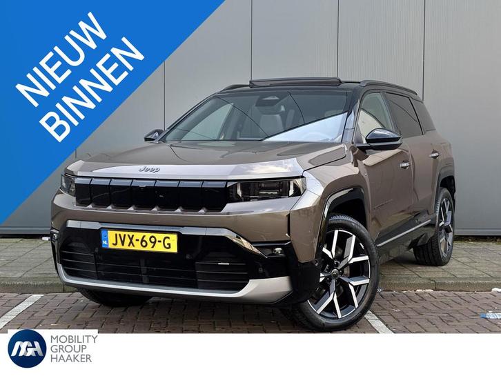 Jeep Compass First Edition 74 kWh | Apple Carplay/Android Au, Auto's, Jeep, Bedrijf, Te koop, Compass, 360° camera, ABS, Achteruitrijcamera