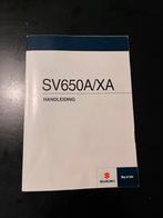 Suzuki SV650 Handleiding - 2019, Motoren, Handleidingen en Instructieboekjes, Ophalen of Verzenden