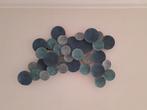 Wanddecoratie blauw, Ophalen, Zo goed als nieuw