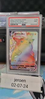 Pikachu Vmax rainbow #188, Hobby en Vrije tijd, Verzamelkaartspellen | Pokémon, Ophalen of Verzenden, Nieuw, Losse kaart, Foil