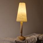 Retro vintage tafellamp van albast., Huis en Inrichting, Lampen | Tafellampen, Ophalen of Verzenden, Gebruikt, Minder dan 50 cm