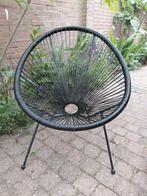Draadstoel tuinstoel loungestoel buiten, Ophalen, Zo goed als nieuw, Kunststof