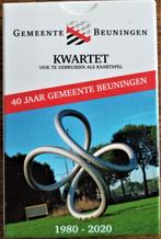 Gemeente BEUNINGEN Kwartet + 2 Jokers Zotte = ook kaartspel, Ophalen of Verzenden, Nieuw, Kwartet(ten)