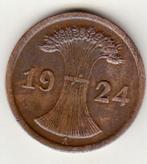 Duitsland - Weimar Repuliek 2 Rentenpfennig 1924A -KM#31, Verzenden, Duitsland