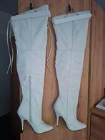 Pleaser leren overknee laarzen maat 39, Kleding | Dames, Schoenen, Ophalen of Verzenden, Zo goed als nieuw, Zwart, Hoge laarzen