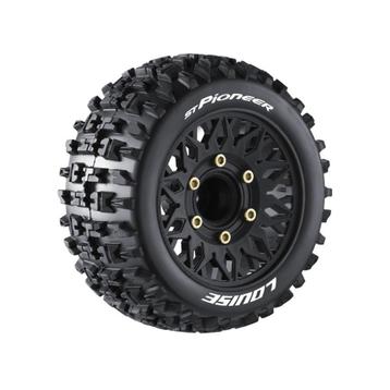 Louise RC ST-PIONEER 1/10 Stadium Truck Banden Set op Zwart beschikbaar voor biedingen