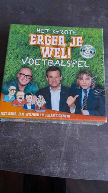 Nieuw!Het GROTE ERGER JE WEL!Voetbalspel!Tip 5 December! beschikbaar voor biedingen
