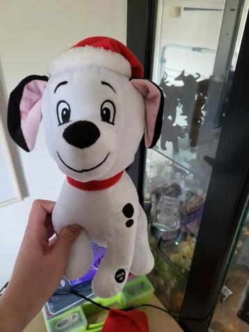 Zgan Disney 101 dalmatiër kerst knuffel met geluid beschikbaar voor biedingen