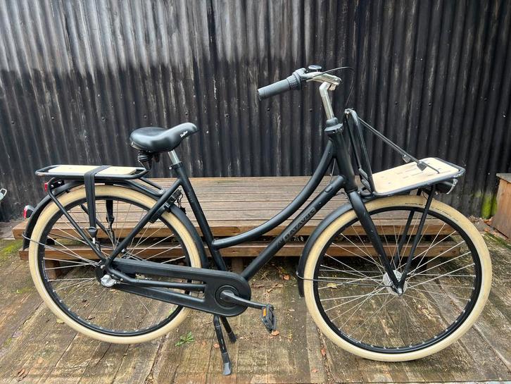 Batavus Packd 3 fiets zwart 55cm, Fietsen en Brommers, Fietsen | Dames | Damesfietsen, Zo goed als nieuw, Batavus, Versnellingen