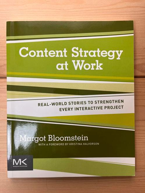 Content strategy at work, Boeken, Informatica en Computer, Zo goed als nieuw, Vakgebied of Industrie, Ophalen