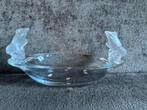 Vintage Sevres  Crystal France schaal met kikkers 1970, Antiek en Kunst, Antiek | Glas en Kristal, Ophalen of Verzenden