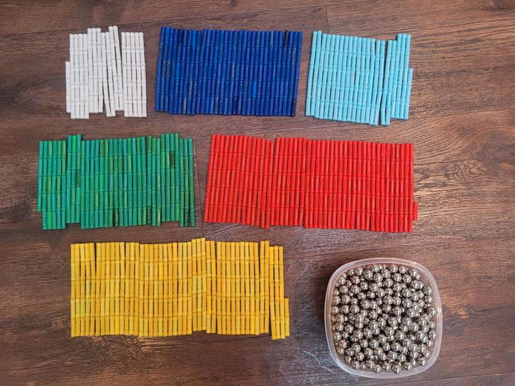 Geomag / Xmag 1.620 stuks Magnetisch Constructiespeelgoed, Kinderen en Baby's, Speelgoed | Educatief en Creatief, Zo goed als nieuw