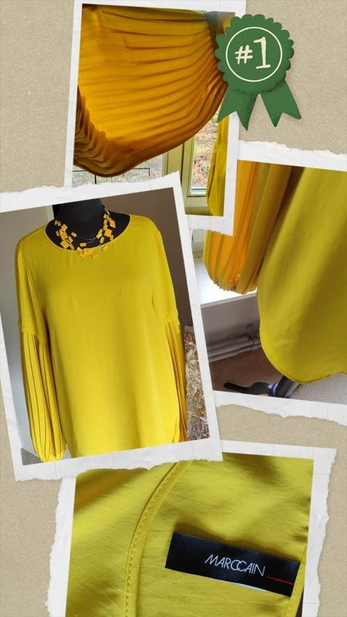 Mooie blouse Marc Cain maat 5 (40-42), Kleding | Dames, Blouses en Tunieken, Zo goed als nieuw, Maat 42/44 (L), Overige kleuren