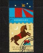 nl2011-10 circus met tab, Postzegels en Munten, Postzegels | Nederland, Ophalen of Verzenden, Na 1940, Gestempeld