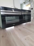 2x Luxe siemens combi oven magnetrons een met stoomfunctie, Ophalen, Zo goed als nieuw, Oven met grill, 45 tot 60 cm
