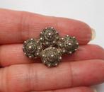 Zilveren antiek Zeeuwse knoppen broche nr.1086, Sieraden, Tassen en Uiterlijk, Antieke sieraden, Verzenden, Zilver, Broche
