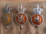 Petemblemen Koninklijke Landmacht - 3 stuks, Ophalen of Verzenden, Landmacht, Nederland, Embleem of Badge