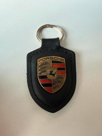Porsche Sleutelhanger - Leder Klassiek design beschikbaar voor biedingen