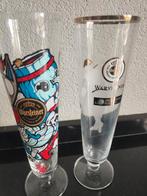Warsteiner bierglas Golf sponsor KLM tot 2016- Art off Sool, Ophalen of Verzenden, Zo goed als nieuw, Glas of Glazen, Overige merken